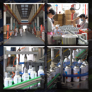 SANVO Fabricante Profissional Aerossol Tinta Spray Pu Espuma Anti Ferrugem Lubrificante Impermeável Spray Vazamento Reparação Spray - Product Image 6