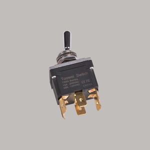 Điện đen thu nhỏ Rocker chuyển đổi chuyển đổi dpdt chuyển đổi chuyển đổi ô tô không thấm nước - Product Image 5