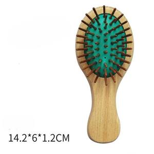 Custom Logo Personalized <strong>Hair</strong> Brush Cute <strong>Comb</strong> Bamboo <strong>Hair</strong> Brush Small for <strong>Kids</strong> - Product Image 5