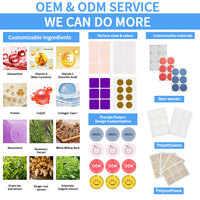 Patchs Énergétiques Sportifs en Gros d'Usine OEM ODM Marque Privée Patch Transdermique Naturel Boost d'Énergie Tailles Personnalisées