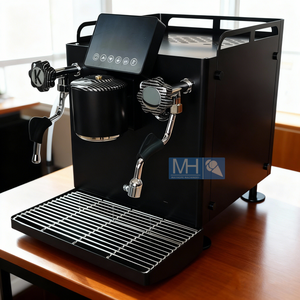 Cafetera Italiana Automática de 110V/220V y 9 Bares, Máquina de Espresso con Espuma de Leche para Cappuccino - Product Image 2