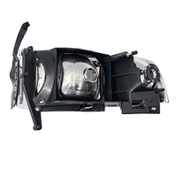CH2502123 CH2503123 Phare chromé avec réflecteur ambre pour Dodge Ram 1994-2001