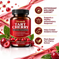 Capsules de cerise amère en gros OEM 700mg – Complément personnalisé sous marque privée pour des niveaux sains d'acide urique et des articulations en bonne santé