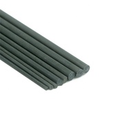 Batang Solid Serat Karbon Kekuatan Tinggi Falmx 22mm Batang Serat Karbon 3k 100% Serat Karbon untuk Batang Pancing