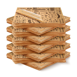 Eco-Friendly Hamburger <b>Wrapping</b> <b>Paper</b> | Coated PE Food Grade Burger <b>Paper</b> for Bread Noodle Cookie & Export Food Packaging - Product Image 3