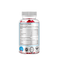 Complément alimentaire NAD+ Resveratrol Plus en gommes, marque privée OEM, nicotinamide trans-resveratrol, soin de la peau, gommes anti-âge NAD