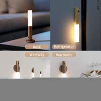 Inductif PIR USB Rechargeable LED Veilleuse Moderne Portable Sans Fil Smart Home Résidentiel Intérieur Chambre Applique Murale Escalier