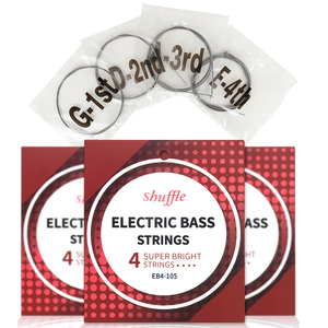 Nhà Sản Xuất Bán Sỉ 8 Loại Của Hợp Kim Carbon Nickel + Nickel Thép Bọc Thép Bốn Chuỗi Điện Bass Strings Lục Giác - Product Image 4