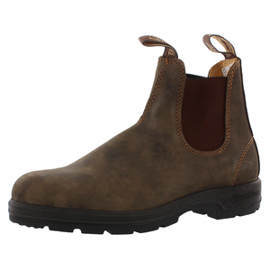 Scarpe Unisex Blundstone con Lati Elastici e Fodera, Colore Marrone Rustico |   100% Autentico |   Prodotto in Cina |   Modello MSS-585RUSTICBROWN - Product Image 1