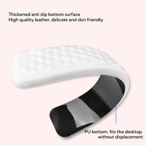 Customizable Colorful Printing Soft PU Leather Memory Foam Wrist Mouse and Keyboard Pad <b>Set</b> for Office Gaming <b>PC</b> Laptops - Product Image 6