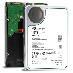 Disque dur recertifié Exos X14 ST12000NM0008 12 To 7.2K RPM SATA 6 Gb/s 512e/4Kn 256 Mo 3.5 "FastFormat Fabricant HDD - Product Image 2