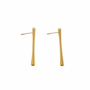 Pendientes de Moda, Acero Inoxidable 316L, Baño de Oro PVD, Sostenibles y Resistentes - Product Image 1
