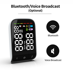 Y tế sức khỏe hộ gia đình xách tay BP Máy Meter thông minh máy đo huyết áp loại cổ tay One-Touch kỹ thuật số huyết áp màn hình - Product Image 4