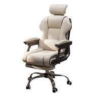 Vente en gros de chaises de bureau de jeu accoudoir réglable chaise d'ordinateur de course ergonomique fauteuil de direction en cuir souple et confortable
