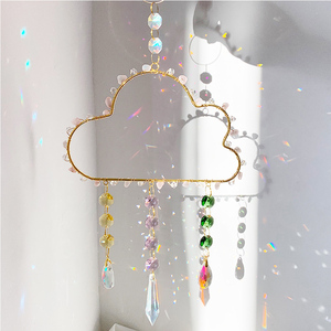Atrapasoles de Nubes al por Mayor: Excelentes Artesanías de Amatista, Obsidiana y Cuarzo Rosa para Decoración - Product Image 4