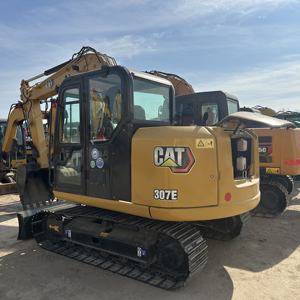 Excavatrice sur chenilles hydraulique Caterpillar CAT307E d'occasion de haute qualité, 7 tonnes, CAT307, CAT307E2, équipement de grande machinerie d'occasion - Product Image 4