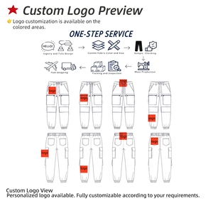 <span class=keywords><strong>Pantaloni</strong></span> Larghi da <span class=keywords><strong>Donna</strong></span> Personalizzati, <span class=keywords><strong>Pantaloni</strong></span> Dritti con Tasche Multiple, Vestibilità Comoda, <span class=keywords><strong>Pantaloni</strong></span> Sportivi, <span class=keywords><strong>Pantaloni</strong></span> <span class=keywords><strong>Cargo</strong></span> da <span class=keywords><strong>Donna</strong></span> - Product Image 4