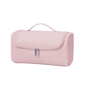 Custom logo Large Capacity Fashion Waterproof Pu Leather Women Hairdryer Hair Dryer Bag with <b>Hook</b> for dyson - Product Image 6