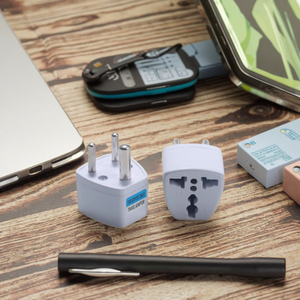 Ổ Cắm Đa Năng Mỹ Anh Âu <span class=keywords><strong>EU</strong></span> Brazil Israel Ý Hàn Quốc Nam Phi Du Lịch Bộ Chuyển Đổi Phích Cắm 2 Ổ Cắm Chống Giả Mạo - Product Image 6