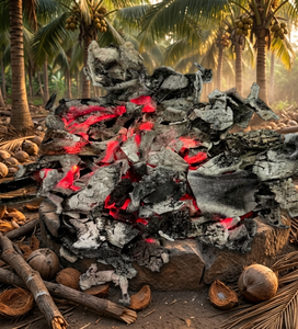 Carbón de coco de alta calidad diseñado para una eficiencia de combustión constante y procesamiento industrial del carbono. - Product Image 3
