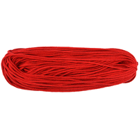 Hot Sell 5mm plusieurs couleurs de corde de coton tressé creux pour la décoration
