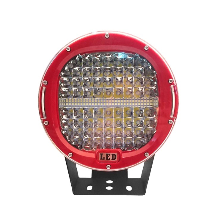New 9 Inch 9'' High Power Brightness 384W Round Working Light Dual Color 9inch LED Driving Light