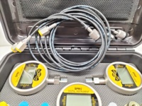 Hydraulic Pressure Gauge Universal Digital Pressure Gauge Measuring Instruments Testing Tool Test Kit
