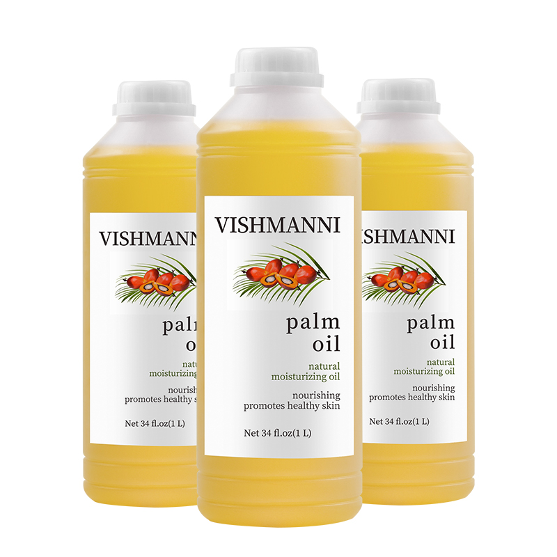 Нерафинированное пальмовое масло желтого цвета для проектов «сделай сам», массажный уход за кожей