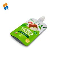 Sachets Doypack à bec verseur personnalisés pour purée de bébé, imprimés sur mesure, de l'usine Feiao