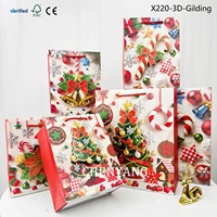 Eigenmarke Weihnachten Geburtstag Umweltfreundliche Wiederverwendbare Benutzerdefinierte Logo Rosa Vertikale Telefon-Werbe-Kerzen-Kissen-Geschenkband-Taschen