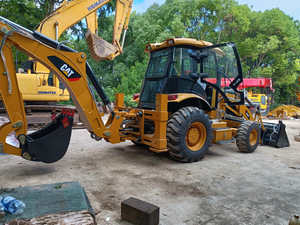 Caterpillar-Mini chargeuse-pelleteuse CAT420F CAT420 CAT 420F d'origine-Tracteur d'occasion-Bon état Offre Spéciale - Product Image 2