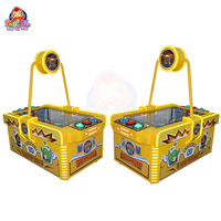 Tir vente chaude et facture écran flipper Table 2 joueurs Machine de jeu vidéo à jetons Machines d'arcade jouets jeux enfants