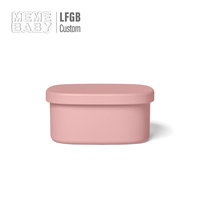 Nouveau créatif de qualité alimentaire non toxique bébé Bento sûr Portable étanche Silicone enfants boîte à lunch enfants