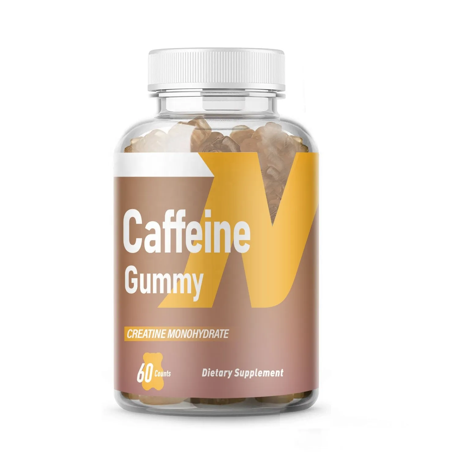 Private Label Wholesales Oem/odm Caffeine Gummies Support Energy For Brain Booster Immune Health Support Gummies Supplements
