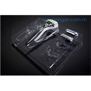 Vente en gros de boîtes en plastique de qualité supérieure Rasoir électronique de marque vietnamienne PET transparent PS PP ABS PVC estampillé recyclable - Product Image 2