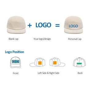 Wholesale Fashion Hip Hop Baseball <b>Cap</b> Custom <b>Blank</b> 5 Panel Corduroy <b>Cap</b> Flat Brim Hats Corduroy Snapback - Product Image 2