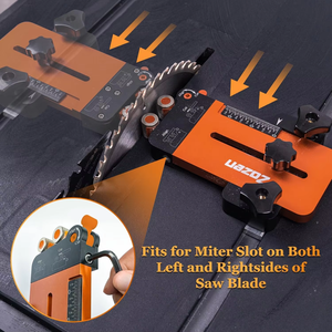 Federlatten-Set mit Doppel-Federlatten, Gehrungsschlitz für Holzbearbeitung, für Frästisch, Säge und Schneiden, DIY-Sicherheitswerkzeuge - Product Image 3