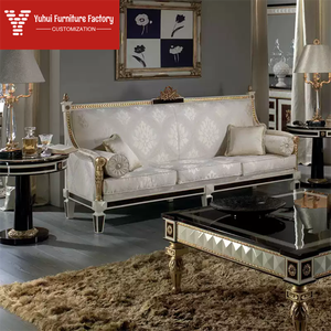 Elegante Sofá Chesterfield de Una Plaza, Nuevo Diseño de Lujo, Tallado, de Alta Gama, Extensible, para Sala de Estar - Product Image 1