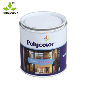 Lata de metal redonda pequeña con muestra gratis de fábrica de China con tapa para paquete de pintura - Product Image 3