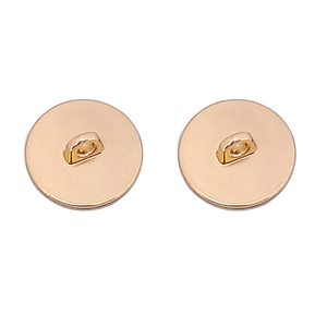 Chất Lượng Cao Khắc Vàng Thương Hiệu Biểu Tượng Tùy Chỉnh Quần Áo Kim Loại Dome Chân Nút Với Logo Cho Quần Áo Denim - Product Image 2