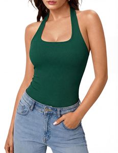Polka Dot Spaghetti Strap Cami | Women's Slim Fit Sleeveless Tank <b>Top</b> - Product Image 6