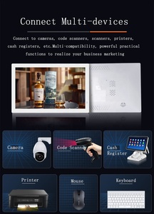 Industrial Large Android Tablet 21.5 Inch 24 Inch 27 Inch <b>Wall</b> Mount RJ45 POE Android Tablet PC With RK3566 - Product Image 5