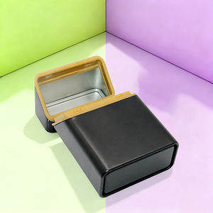 Custom Logo Food Grade Retangular <strong>Tin</strong> Box <strong>Cigarette</strong> <strong>Tin</strong> <strong>Case</strong> Tobacco <strong>Tin</strong> Custom <strong>Metal</strong> Cans - Product Image 4