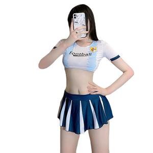 Lencería Sexy para Mujer, Disfraz de Animadora para Halloween, Cosplay, Fiesta, Equipo de Fútbol, Jersey de Messi - Product Image 3