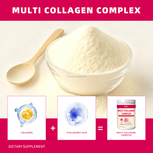 Colágeno Complejo en Polvo 280g Sin Sabor con Vitamina C, Ácido Hialurónico y Probióticos, 30 Porciones - Product Image 3