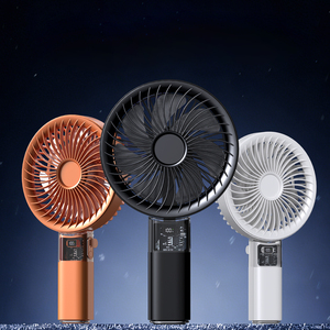 6 Pulgadas 180 °   Ventilador <span class=keywords><strong>de</strong></span> Mano Plegable y Portátil <span class=keywords><strong>de</strong></span> 4000 mAh, 100 Velocidades, Silencioso, con Flujo <span class=keywords><strong>de</strong></span> Aire Potente, para Escritorio - Product Image 3