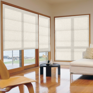 עיצוב בית אלגנטי תריסים רומאיים אלחוטיים אירופאי סִגְנוֹן גודל להתאמה אישית תריסים רומאיים למטבח משרדי - Product Image 2