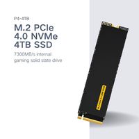 Unidad de Estado Sólido Interna para Juegos P4-4TB 4TB M.2 2280 PCIe 4.0 NVMe 7300MB/s de Alta Velocidad