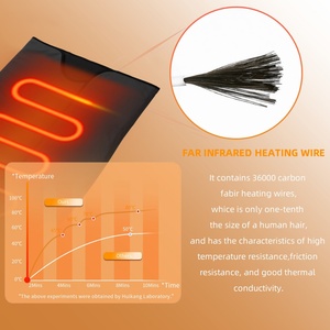 Portable Therapy Heating Slimming Massage Tourmaline Customised Heated Sauna <b>Blanket</b> for Detox - Product Image 3