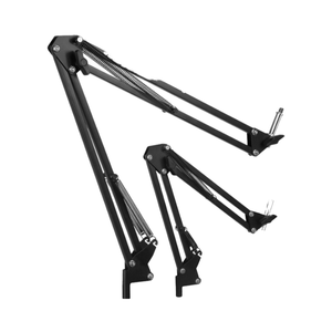 Có Thể Gập Lại Có Thể Điều Chỉnh Bùng Nổ Cánh Tay Linh Hoạt Microphone Đứng Phù Hợp Chuyên Nghiệp Ghi Âm Chụp Phát sóng Trực Tiếp Gấp - Product Image 2